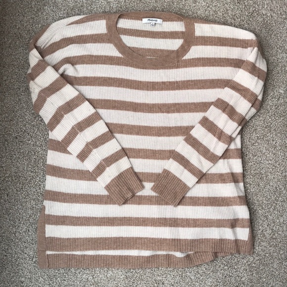 Madewell Warmlight Pullover Sweater in Stripe - Picture 5 of 8